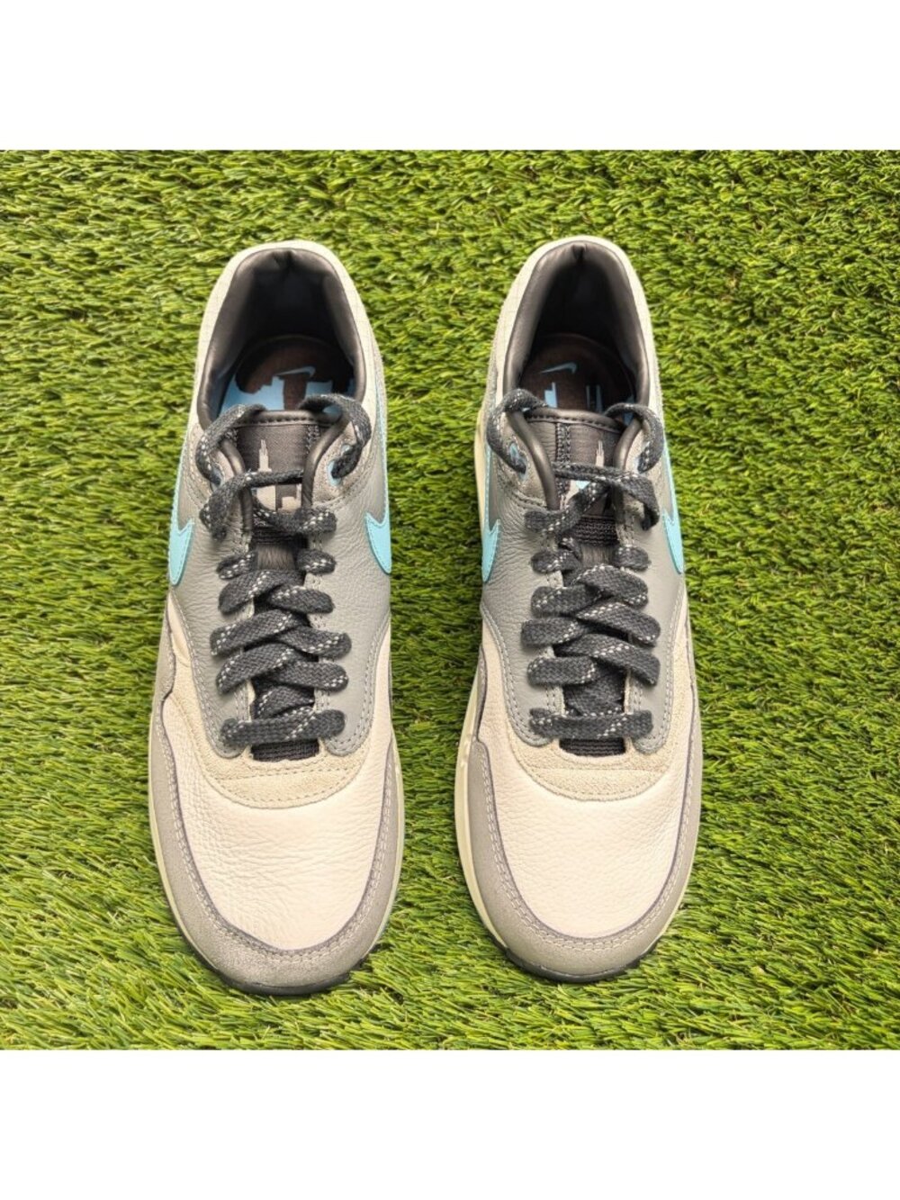 Nike Air Max 1 '86 PRM Mens Size 10.5 Gray Blue Athletic Running Shoes Sneakers - Picture 5 of 10